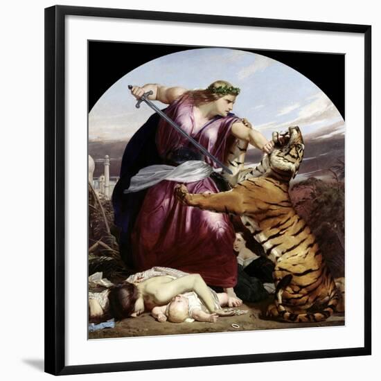 Retribution, 1858-Edward Armitage-Framed Giclee Print