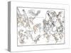 Retribution, the Rats and the Cat, 1878-Kiosai Kiosai-Stretched Canvas