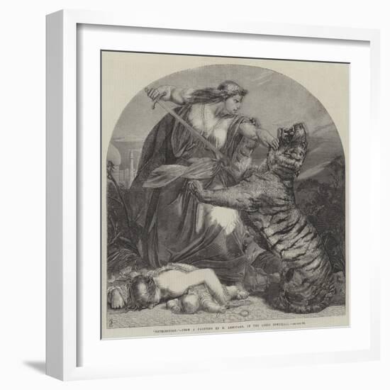 Retribution-Edward Armitage-Framed Giclee Print