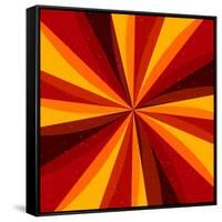 Retro Abstract Background-Blazena-Framed Stretched Canvas