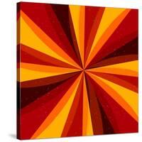 Retro Abstract Background-Blazena-Stretched Canvas