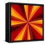 Retro Abstract Background-Blazena-Framed Stretched Canvas