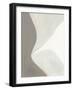 Retro Abstract III Neutral-Danhui Nai-Framed Art Print