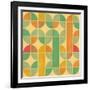 Retro Abstract Seamless Pattern With Seamless Texture-Heizel-Framed Art Print