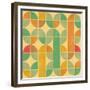 Retro Abstract Seamless Pattern With Seamless Texture-Heizel-Framed Premium Giclee Print