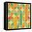 Retro Abstract Seamless Pattern With Seamless Texture-Heizel-Framed Stretched Canvas