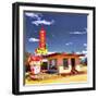 Retro Americana Building-Salvatore Elia-Framed Photographic Print