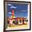 Retro Americana Building-Salvatore Elia-Framed Photographic Print