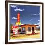 Retro Americana Building-Salvatore Elia-Framed Photographic Print