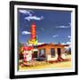 Retro Americana Building-Salvatore Elia-Framed Photographic Print