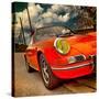 Retro Americana Car-Salvatore Elia-Stretched Canvas