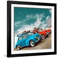 Retro Americana Cars-Salvatore Elia-Framed Photographic Print