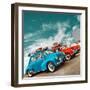 Retro Americana Cars-Salvatore Elia-Framed Photographic Print