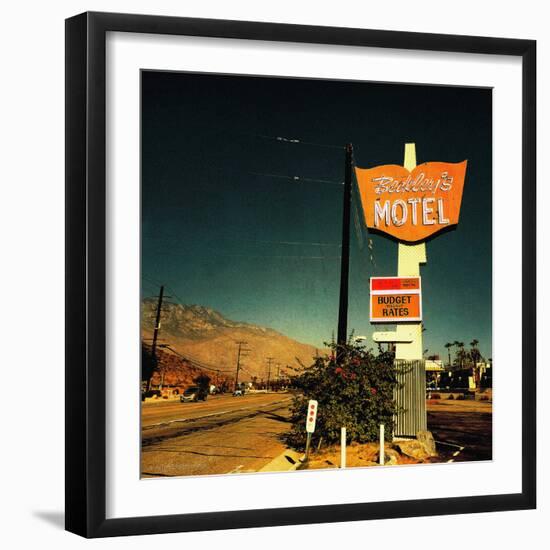 Retro Americana Road Sign-Salvatore Elia-Framed Photographic Print