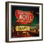 Retro Americana Sign-Salvatore Elia-Framed Photographic Print