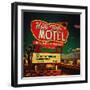 Retro Americana Sign-Salvatore Elia-Framed Photographic Print