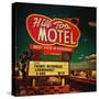 Retro Americana Sign-Salvatore Elia-Stretched Canvas