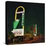 Retro Americana Street Signage-Salvatore Elia-Stretched Canvas