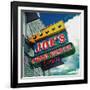 Retro Americana Street Signage-Salvatore Elia-Framed Photographic Print