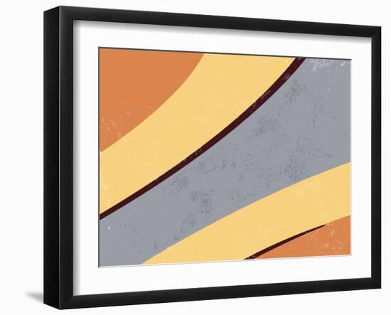 Retro Background-one AND only-Framed Photographic Print