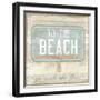 Retro Bay - Sand-Clara Wells-Framed Giclee Print