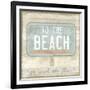 Retro Bay - Sand-Clara Wells-Framed Giclee Print