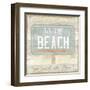 Retro Bay - Sand-Clara Wells-Framed Giclee Print