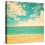 Retro Beach-Andrekart Photography-Stretched Canvas