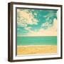 Retro Beach-Andrekart Photography-Framed Photographic Print