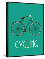 Retro Bike Poster-NEGOVURA-Framed Stretched Canvas