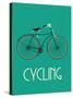 Retro Bike Poster-NEGOVURA-Stretched Canvas