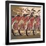 Retro Bikes-Darrell Hill-Framed Giclee Print