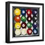 Retro Billiards-Laura Van Horne-Framed Art Print