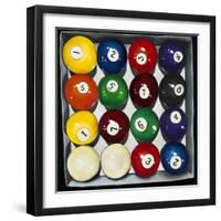 Retro Billiards-Laura Van Horne-Framed Art Print