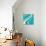 Retro Blue Wave-null-Giclee Print displayed on a wall