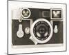 Retro Camera II - Sepia-Chris Dunker-Mounted Giclee Print