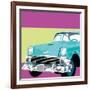 Retro Car II-Linda Wood-Framed Giclee Print