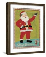 Retro Christmas 1-Holli Conger-Framed Giclee Print