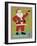 Retro Christmas 1-Holli Conger-Framed Giclee Print