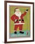 Retro Christmas 1-Holli Conger-Framed Giclee Print