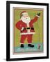 Retro Christmas 1-Holli Conger-Framed Giclee Print