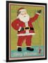 Retro Christmas 1-Holli Conger-Framed Premium Giclee Print