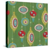 Retro Christmas half drop 2-Holli Conger-Stretched Canvas