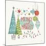 Retro Christmas II-Janelle Penner-Mounted Art Print