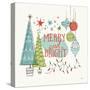 Retro Christmas II-Janelle Penner-Stretched Canvas