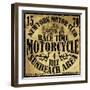 Retro Classic Car Vintage Graphic Design-emeget-Framed Art Print