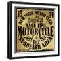 Retro Classic Car Vintage Graphic Design-emeget-Framed Art Print