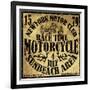 Retro Classic Car Vintage Graphic Design-emeget-Framed Art Print