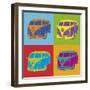 Retro Classic I-Clara Wells-Framed Giclee Print