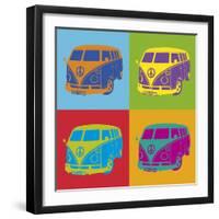 Retro Classic I-Clara Wells-Framed Giclee Print